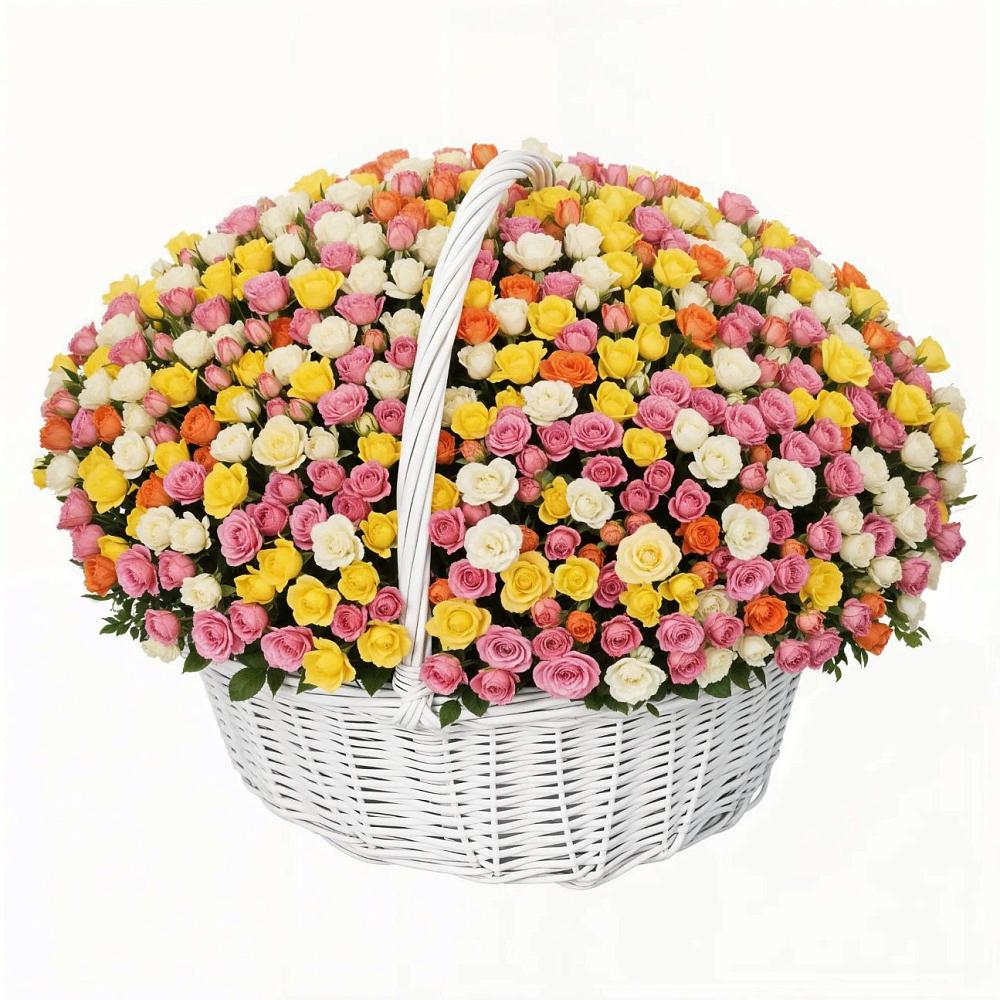 Премиум букет из: Розы в Спасском Приморского края