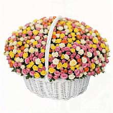 Премиум букет из: Розы в Спасском Приморского края