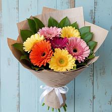 Букет цветов из:  Герберы в Спасском Приморского края