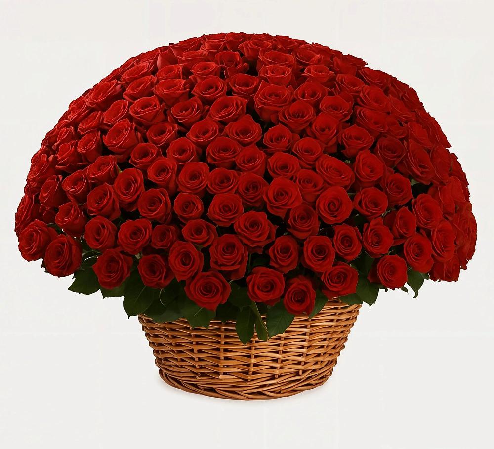 Премиум букет из: Розы в Спасском Приморского края