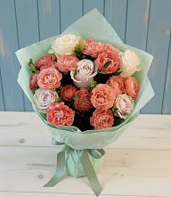 Букет цветов из:  Розы #REPLACE_PRED# Спасском Приморского края