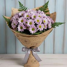 Букет цветов из:  Хризантемы в Спасском Приморского края