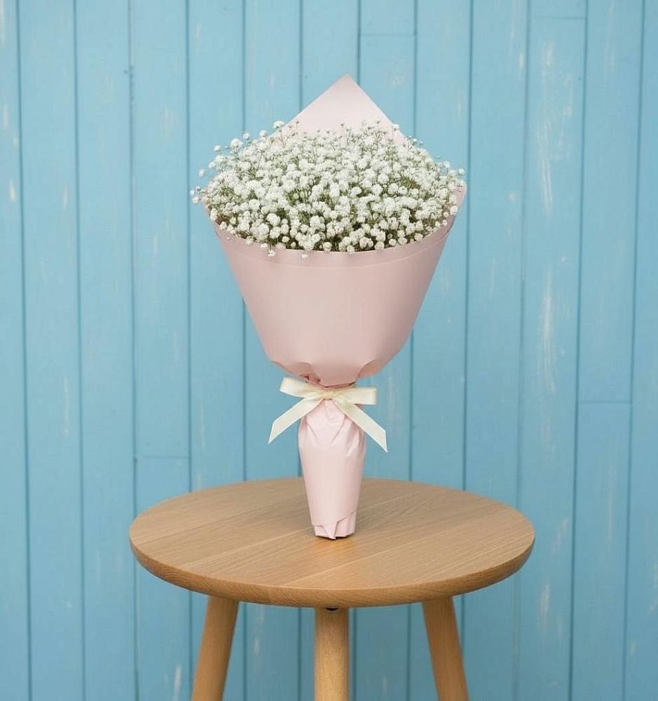 Букет цветов из: Гипсофила в Спасском Приморского края