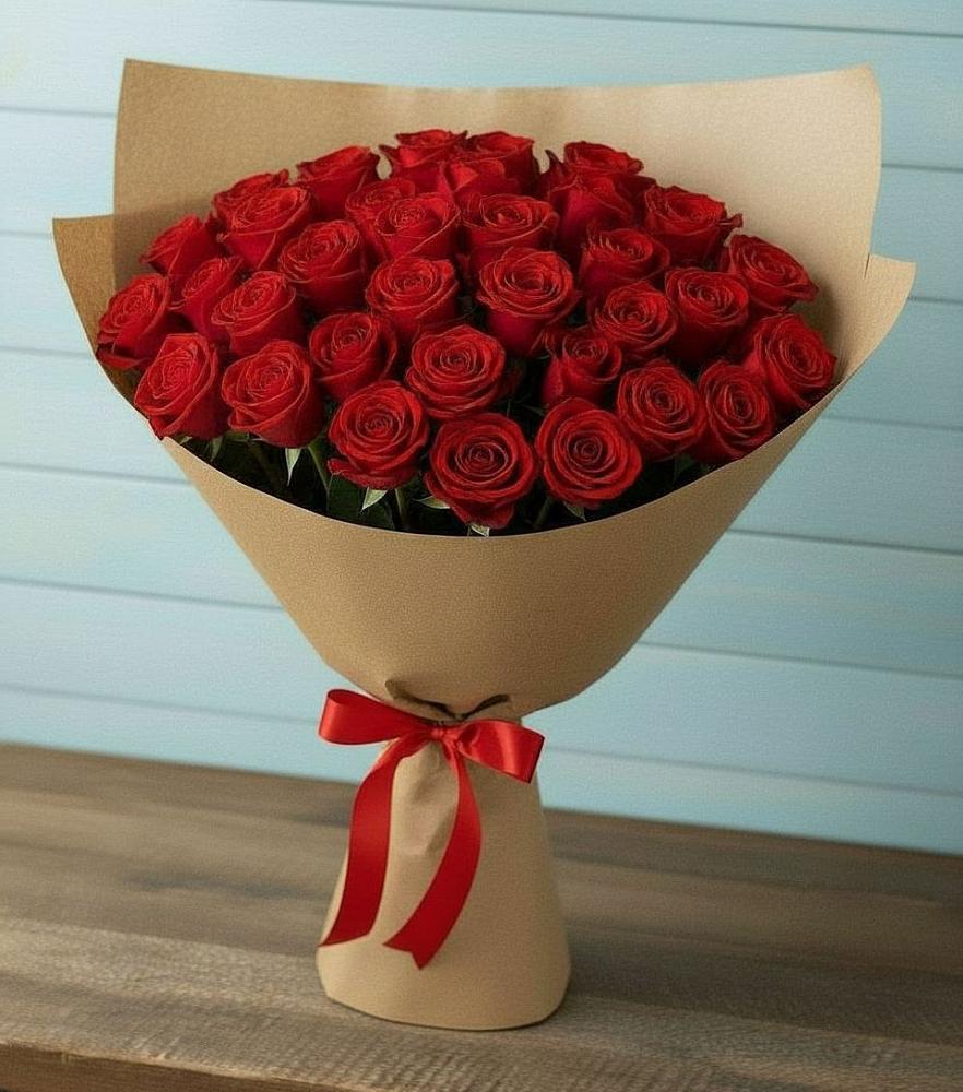 Букет Красные розы Милано в Спасском Приморского края