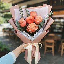 Букет цветов из:  Розы #REPLACE_PRED# Спасском Приморского края