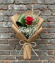 Букет цветов из:  Розы в Спасском Приморского края