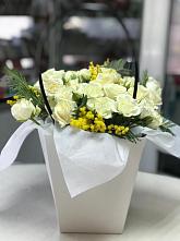 Цветочная композиция из Розы  в Спасском Приморского края