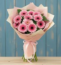 Букет цветов из:  Герберы в Спасском Приморского края