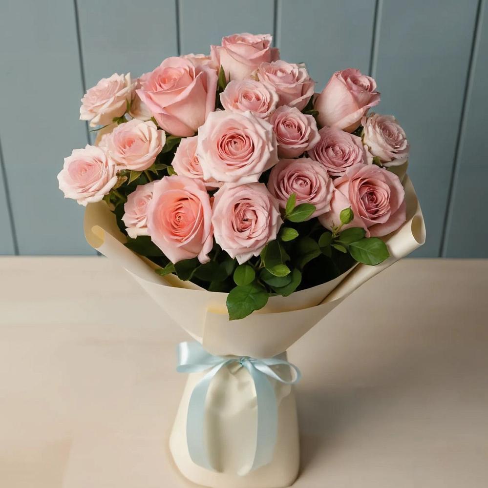 Букет Розовый шарм в Спасском Приморского края